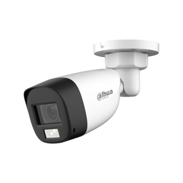 Cámara Bullet HDCVI Dahua® 5MP 2.8mm Smart Dual Light IR20 Mic IP67 - DH-HAC-HFW1500CLN-IL-A-0280B